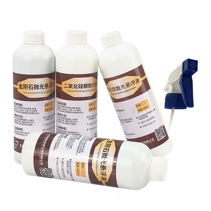 Liquido lucidante allumina/diamante/biossido di silicio