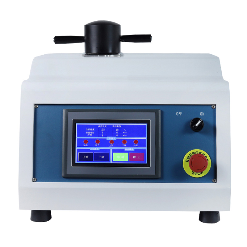 Macchina per il montaggio di campioni metallografici completamente automatica ZXQ-1 con raffreddamento ad acqua