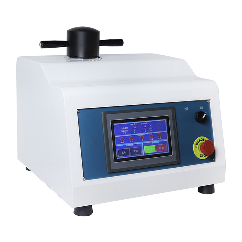 Macchina per il montaggio di campioni metallografici completamente automatica ZXQ-1 con raffreddamento ad acqua